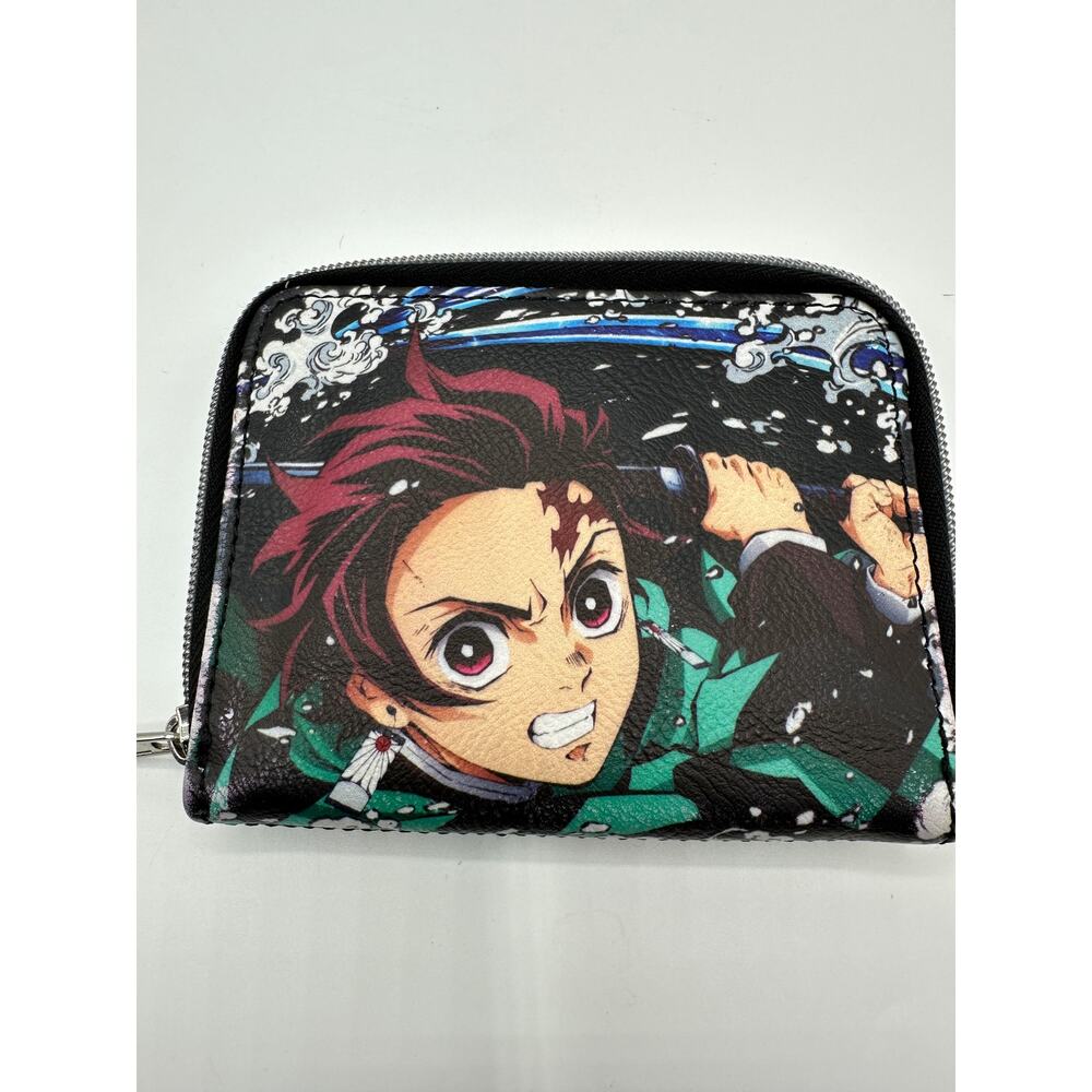 ✨ Funko Demon Slayer Tanjiro Kamado Checkerboard Wallet ✨ - Picture 5 of 9